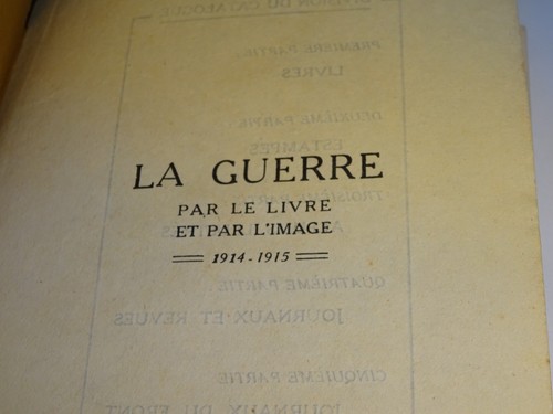 1914-1915 Publications Sur La Guerre book Par Le Livre Et Par L'Image Paris - Picture 3 of 4