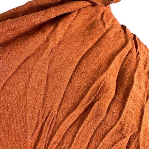 NWT Nanette Lepore Top Gingerbread Pintuck S Flutter Cap Sleeve Trendy Fall Rust - Picture 15 of 15