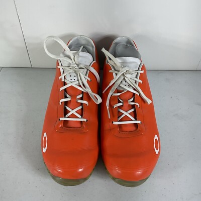 OAKLEY　GOLF　シュ―ズ　MENS 7.5 Oakley Mens Cipher 2 Orange Sneaker Lace-Up Low Top