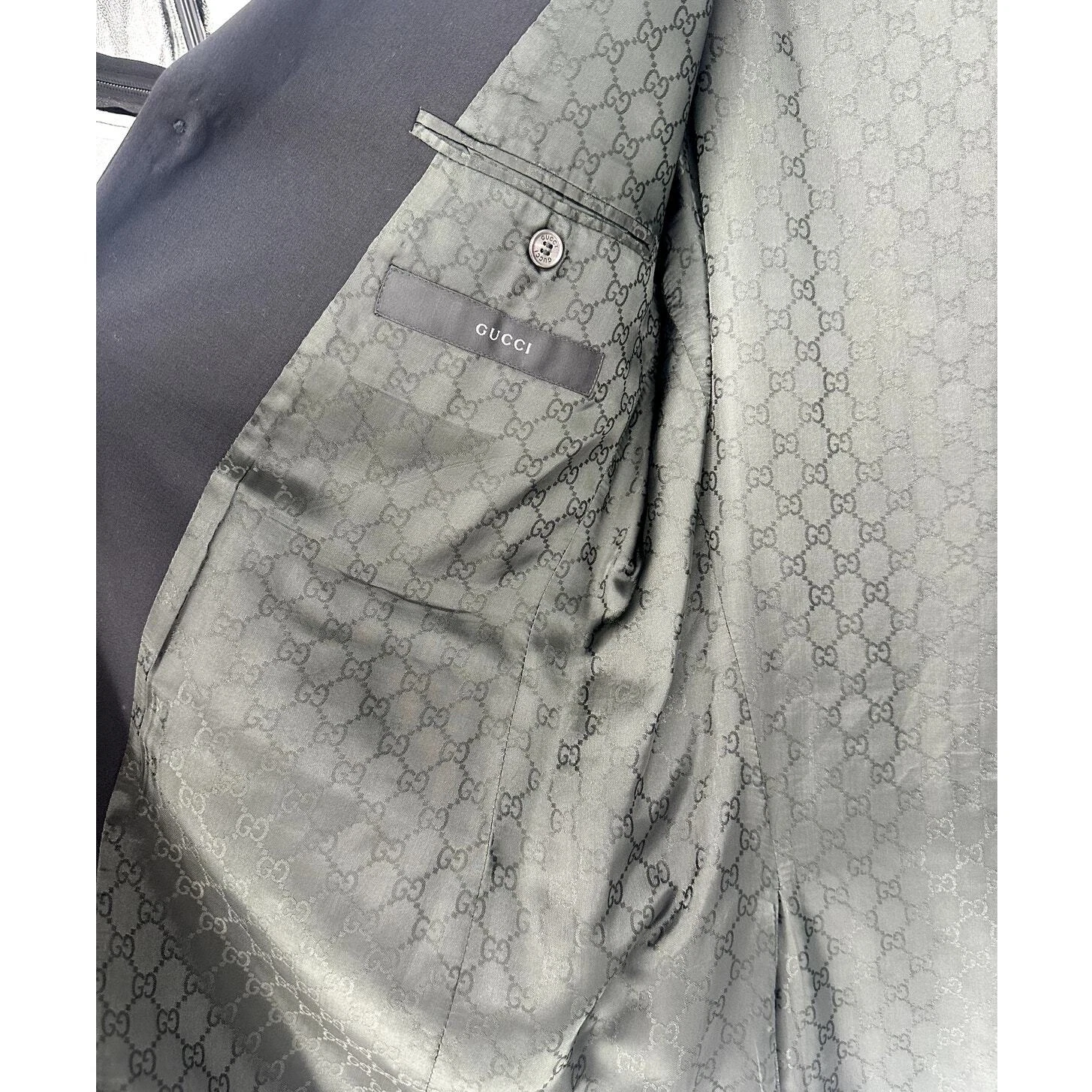 GUCCI Cappotto Sportivo Tuta Uomo Nero