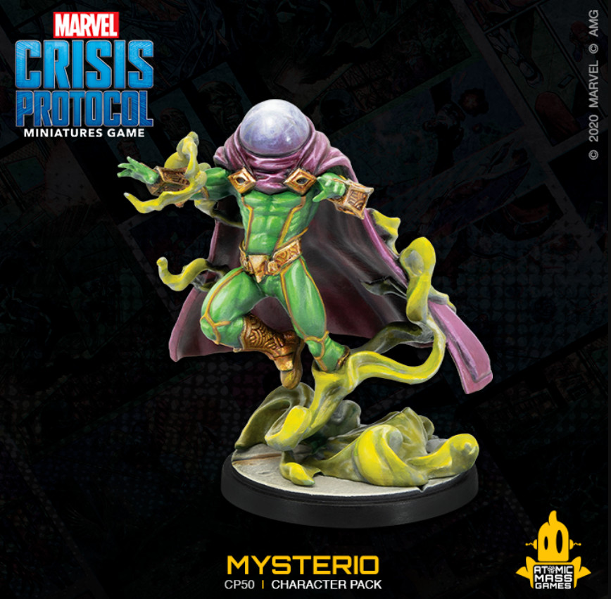 Marvel Crisis Protocol ТОЛЬКО для Мистерио БЕЗ карт Правила Бойня Человек-паук 6990₽