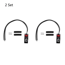 Front Turn Signal Light Connector Plug Harness 2 Set 68065016AB For Wrangler JK