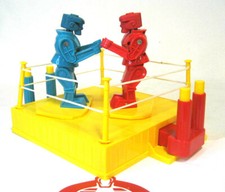 Rock Em Sock Em Robots Board Game 2001 Mattel Not Working