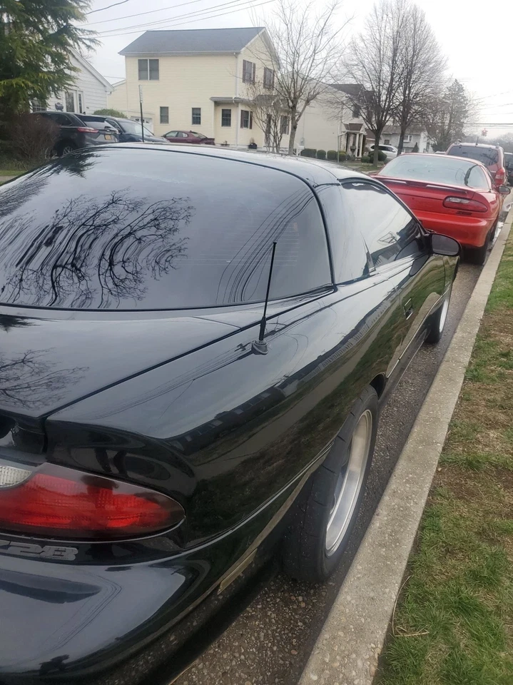 7" inch Black Stainless Antenna Mast Radio AM/FM for Chevrolet Camaro 1982-2002 - Image 3 of 4