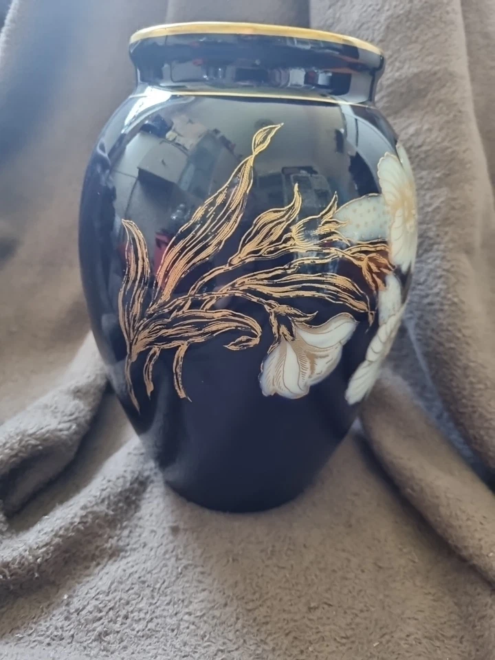 Vase Hutschenreuther Kobalt - Bild 3 von 4