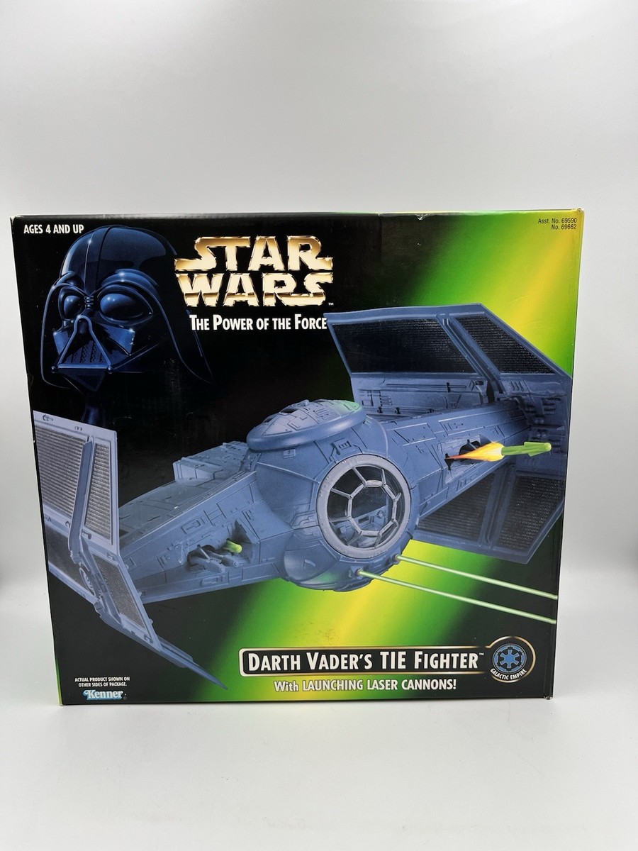 Star Wars Power of the Force Darth Vader's TIE Fighter | eBay