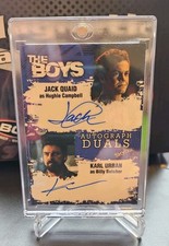 2025 Skybox The Boys: Season 1 & 2 Duals Billy Butcher Hughie Campbell Auto
