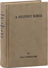 VAN DORN, Emily - A Soldier's Honor 1902 - Inscribed Civil War Account