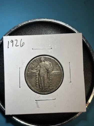 1926 P Philadelphia Mint Standing Liberty Quarter Nice 90% Silver Coin