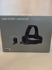 Genuine GoPro Head Strap Quickclip for All GoPro Hero 12 11 10 9 8 7 6 5 Max