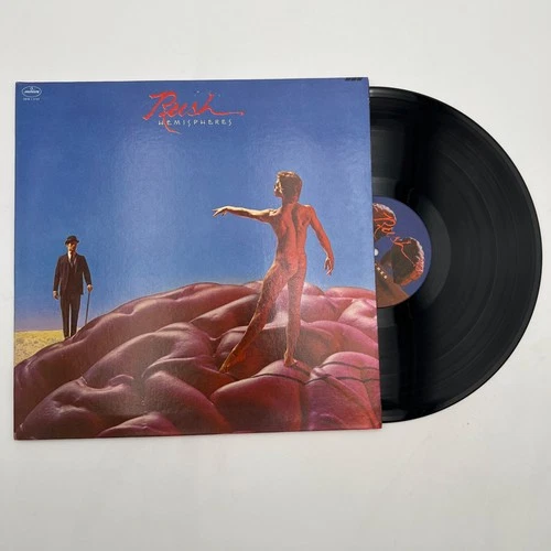 Rush Hemispheres LP VG+ Mercury SRM-1-3743 1978 Orig Press Prog Rock Clean Copy