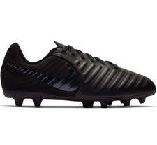 254 Nike Legend 7 Club FG GS 'Black'size 5