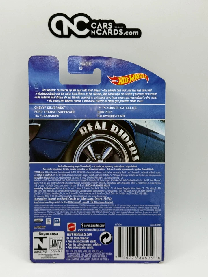 2015 Hot Wheels Real Riders Series 12/18 Chevy Silverado With Protector - Image 4 of 4