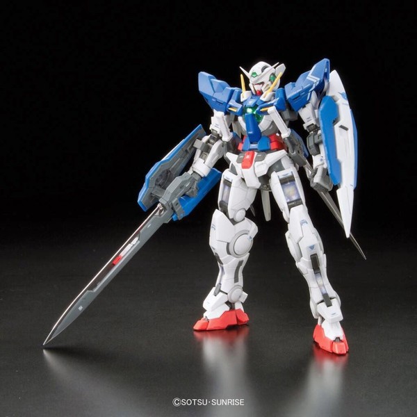 Bandai - Gunpla - 1/144 Rg - GN-001 Gundam Exia - Mobile Suit Gundam 00-image