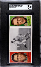 1912 T202 Hassan Cigarettes 20 Frank Chance Beats Out A Hit HOF - SGC 3 SHARP