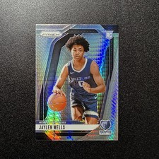 Panini Prizm 2024 Jaylen Wells #239 Hyper Prizm (RC) Grizzlies