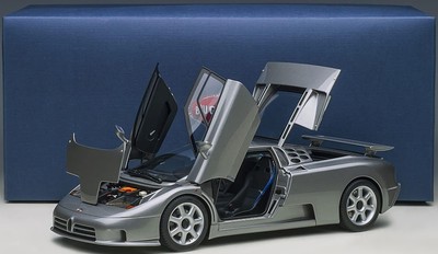 Bugatti EB110 SS AUTOart 1/18 Silver Metallic Finished Product japan mini car