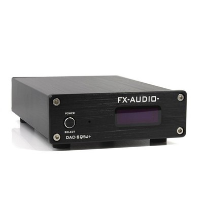 FX-AUDIO DAC-SQ5J+ Hi-Res DAC Burr-Brown PCM1794A Black Japan Import