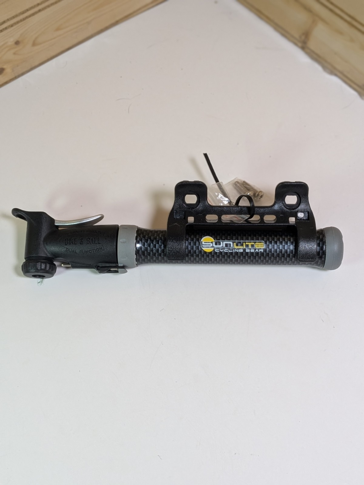 Air Pump.  Double Shot Dual Function Bike And Ball