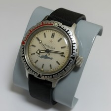 Vostok Amphibia USSR Submarine Commander Mechanical Diver Men's Watch Red Star