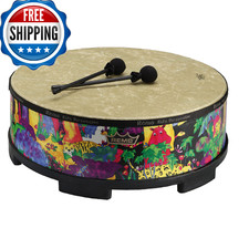 Remo KD-5816-01 Kids Percussion Gathering Drum - Fabric Rain Forest, 16"