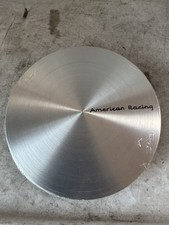 Are 6 38 Center Cap Wheel Rim American Racing Aluminum Face 89-8012-a Vintage Are 6 38 Center Cap Wheel Rim American Racing Aluminum Face 89-8012-a Vintage