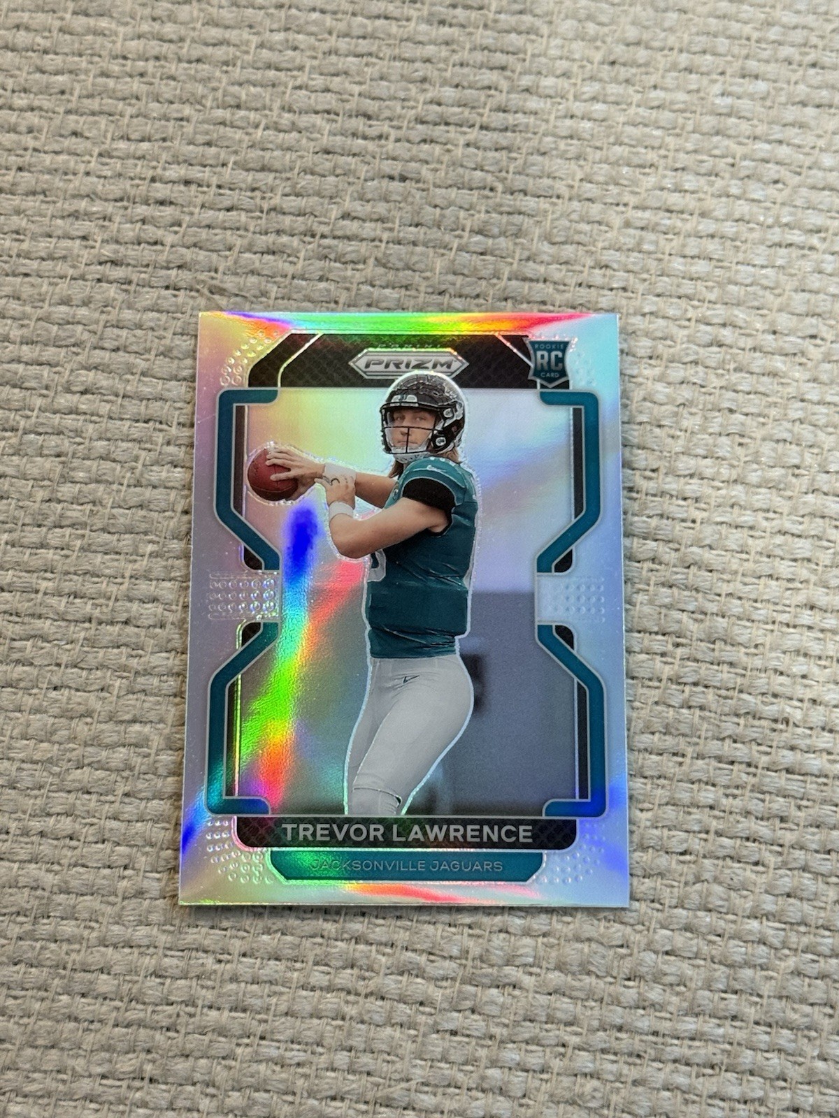 Trevor Lawrence 2021 Prizm Silver Variation #v-331