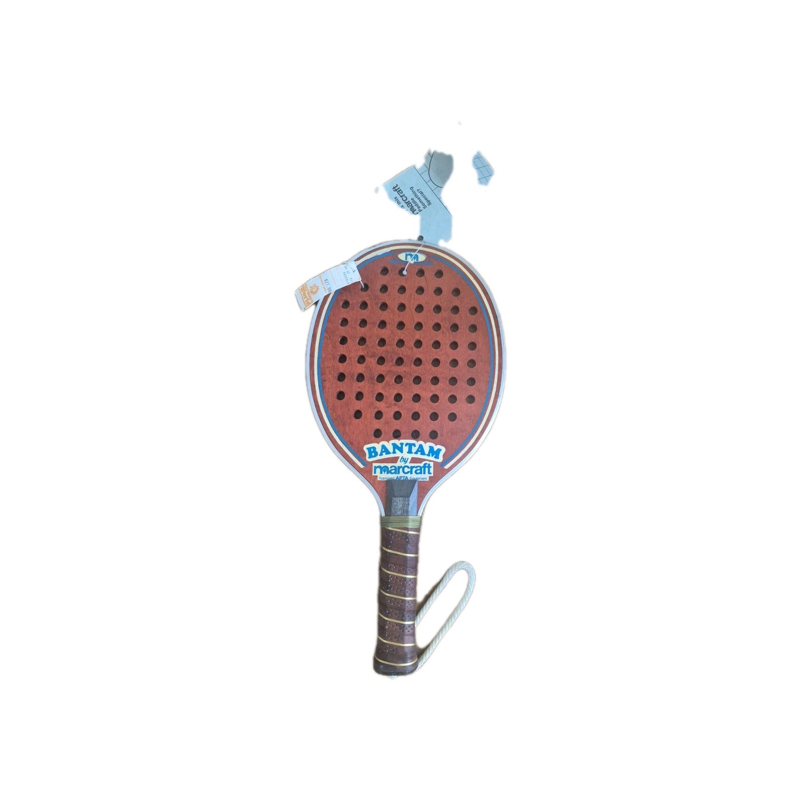 Bantam Marcraft Wood Paddle Ball Racquet