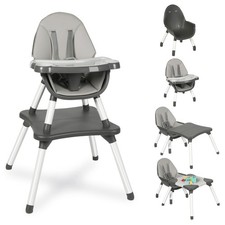 Baby Highchair,6 in 1 High Chairs for Babies and Toddler Baby Feeding Chair C...