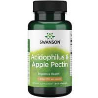 Acidophilus & Apfel Pektin 90 Kapseln Swanson Health Products
