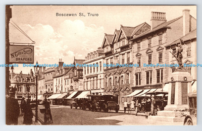 R778691 Truro Boscawen St N Gill and Son Drapers City Printing Works Red Lion Ho