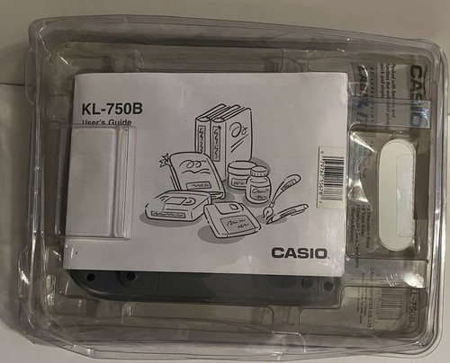 CASIO EZ - Label Printer LABEL IT! KL-750B with User Guide “NEW” - Picture 4 of 6