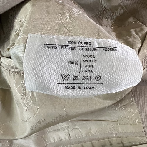 Abrigo de traje deportivo Brioni For Ultimo para hombre talla 38 beige 2B - Imagen 9 de 17