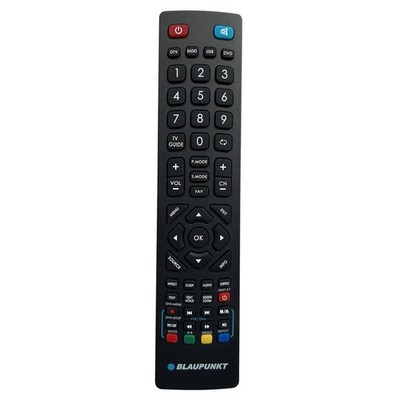 Original TV Fernbedienung für Blaupunkt 43/134M-GB-11B-FEGPX Fernseher
