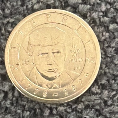 2026 Donald Trump $1 PRIVY MARK Coin U.S. Mint Bag Find Uncirculated Scarce