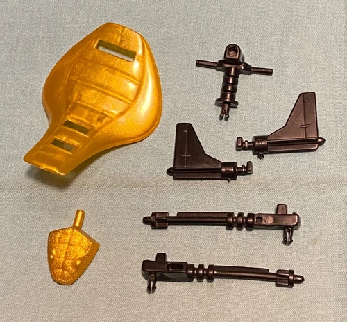 vintage G.I. GI JOE gijoe SERPENTOR AIR CHARIOT PARTS LOT #9 free ship