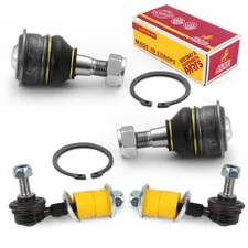 Front Sway Bar & Front Lower Ball Joint Kit for 01-05 Nissan Almera 4 PCS