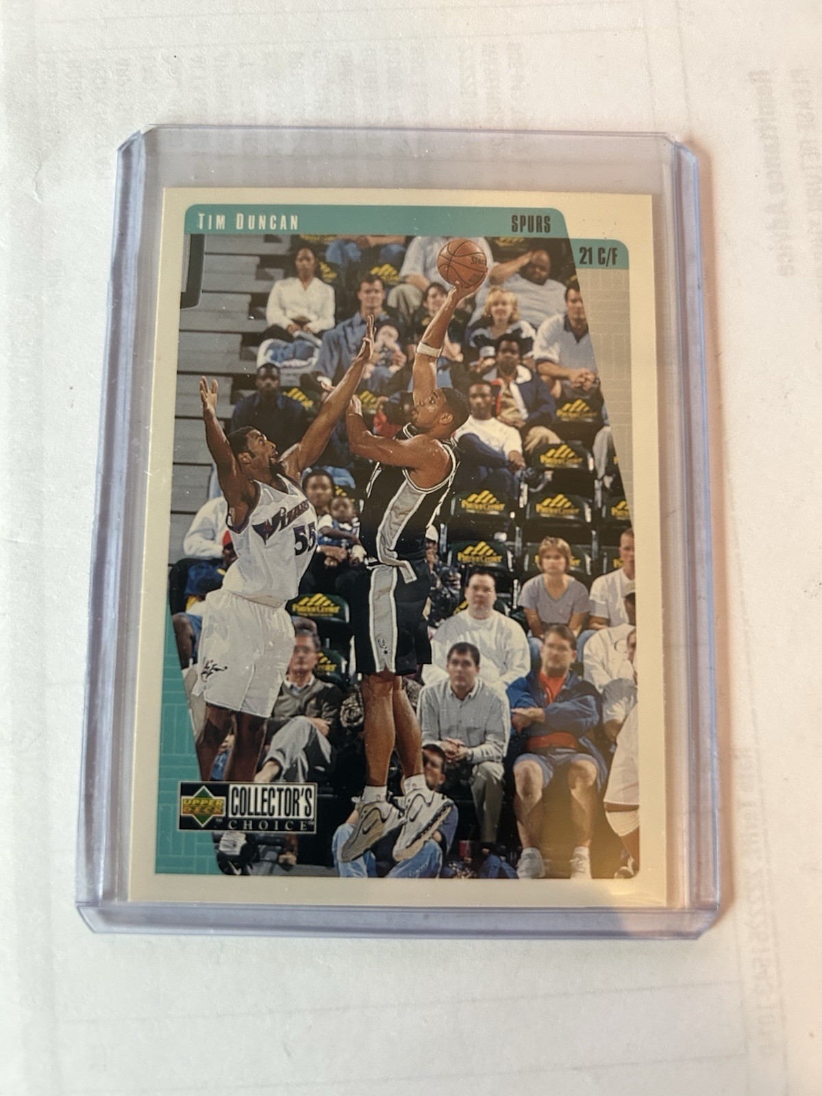 1997-98 Upper Deck Collector's Choice - Tim Duncan #323 (RC)
