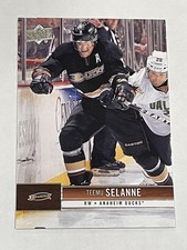 2012-13 Upper Deck Hockey #2 - Teemu Selanne - Anaheim Ducks