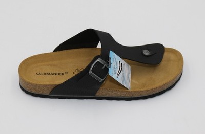 Salamander - Supersoft Herren 174 066 Pantoletten in 45 Schwarz Neu