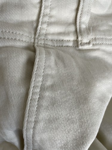 Pilcro Baggy Jeans Pants Women’s Cream / Off White SZ 27 - Picture 17 of 24