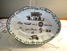 Mottahedeh / Williamsburg / REBUS / TRINKET Dish / Portugal / Mint!