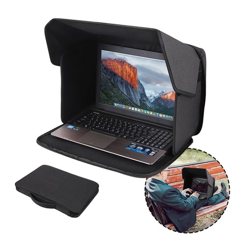 Laptop Osłona przeciwsłoneczna Prywatność Screen Protector Cover Składane przenośne etui na notebooka - Zdjęcie 3 z 9