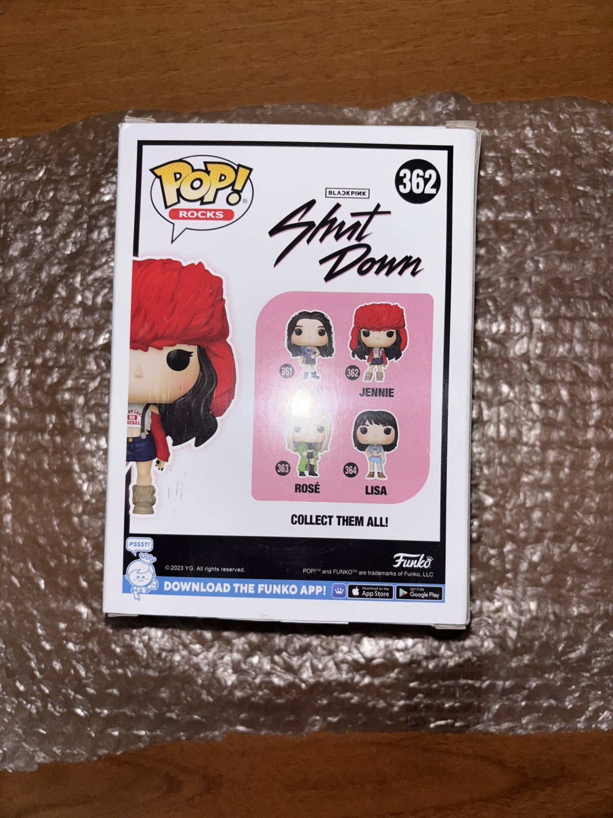 Funko Pop Black Pink Jennie 362
