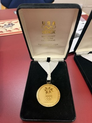 USA Breakfast With Olympians 1998 Nagano Gold Medal
