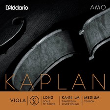 D'Addario Kaplan Amo Series Viola C String 16 in., Medium