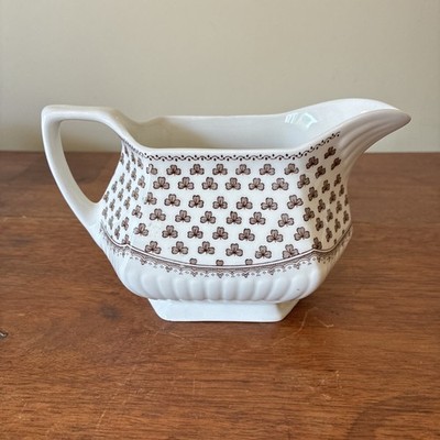 Adams Ironstone Sharon Brown Shamrock 8,5'' Sauciere Top Zustand 
