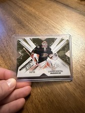 2022-23 SPx Radiance F/X Rookies Gold 4/99 Lukas Dostal #RFX-72 Rookie RC
