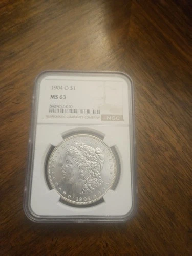1904 O Morgan Silver Dollar NGC MS63