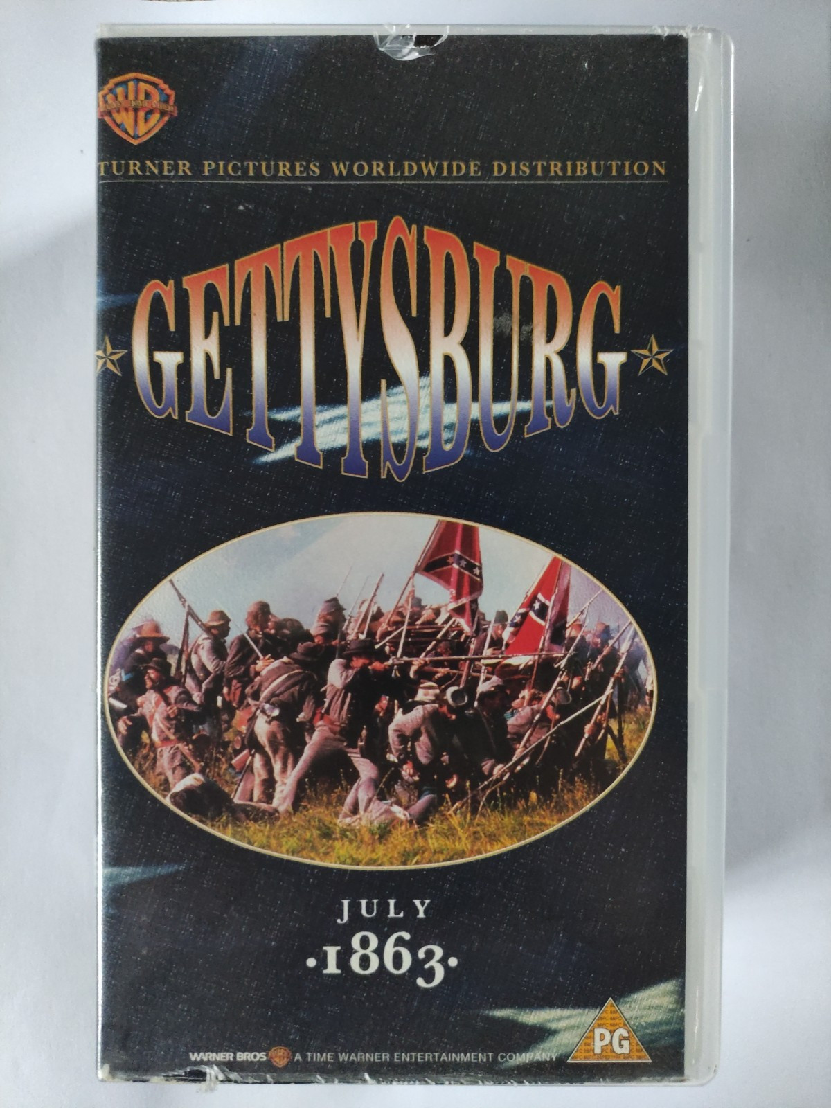 Gettysburg - Parts 1 & 2 [VHS] 1996 ❤️ 2 Tape Classic GC 